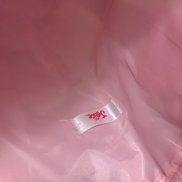 Justice Girls Pink White Cheetah Print Tote Bag - Picture 5 of 6